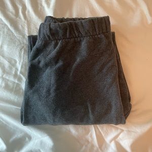 grey brandy melville rosa sweatpants